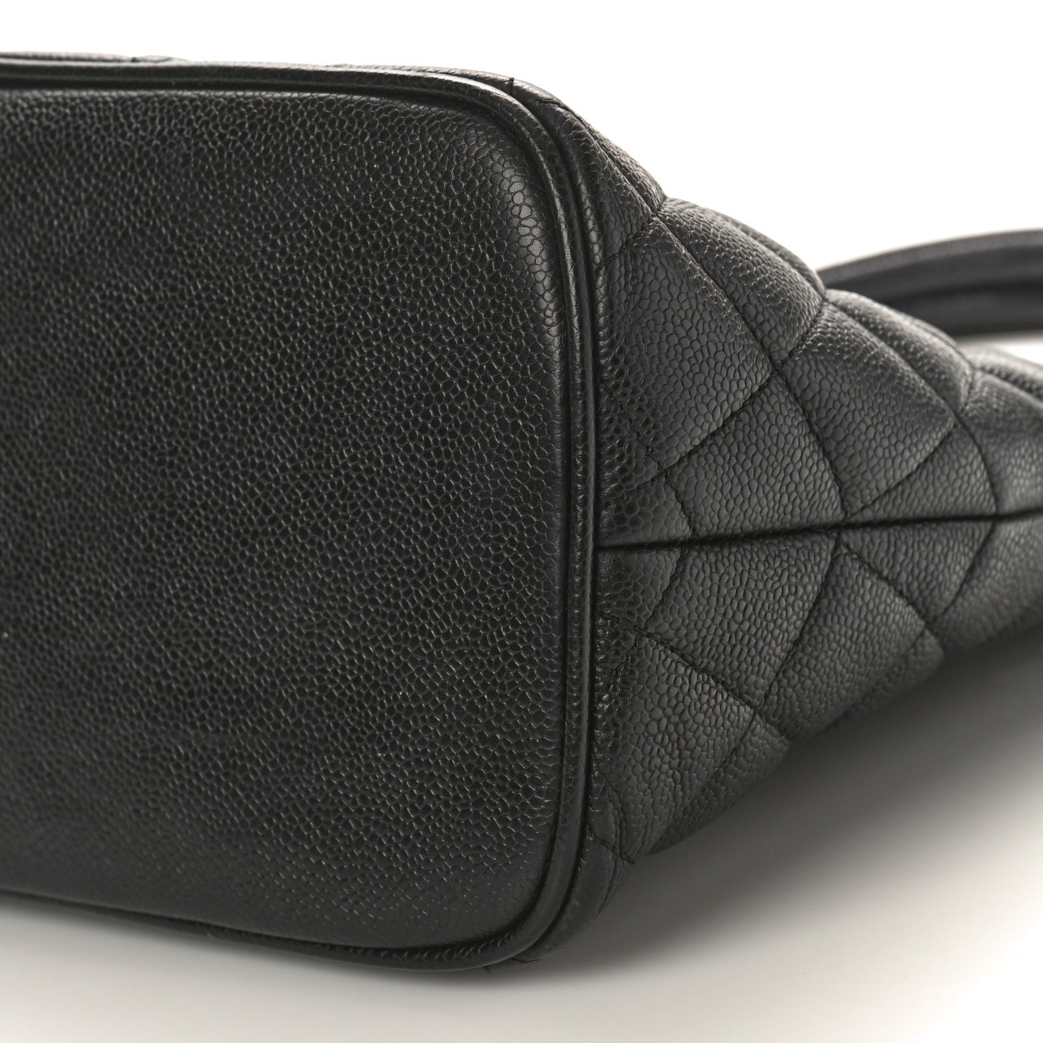 Chanel Caviar Quilted Medallion Tote Black 10 of 12
