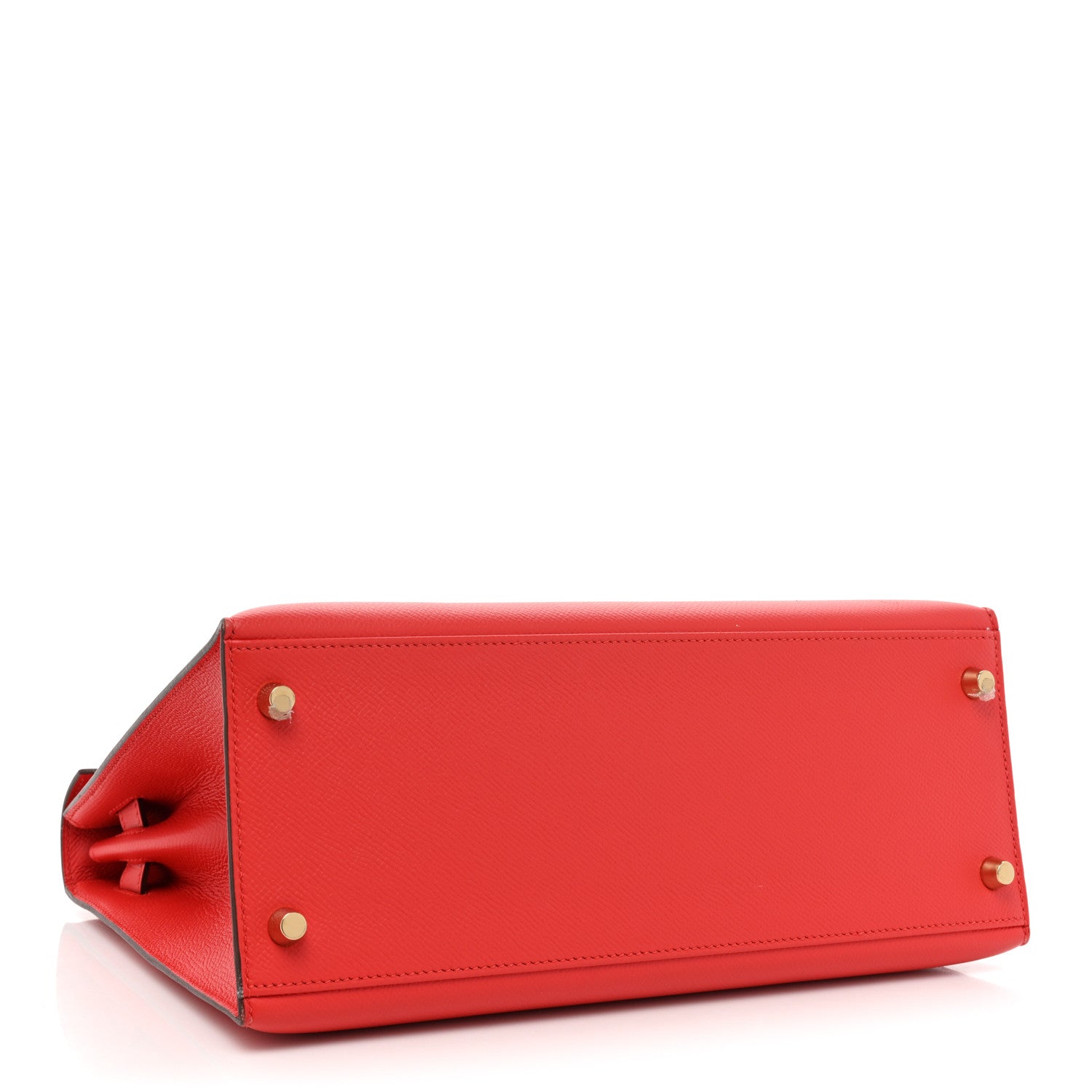 Hermes Epsom Kelly Sellier 28 Rouge Tomate 4 of 16