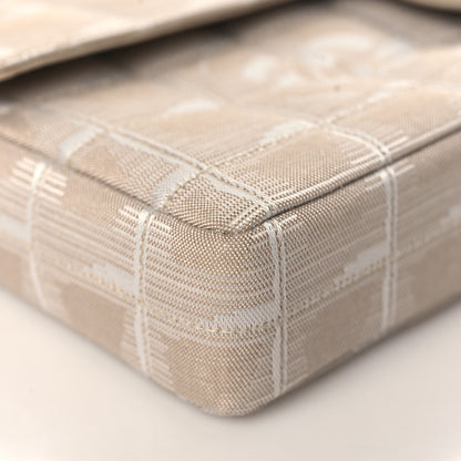 Chanel Nylon Travel East West Flap Beige 7 of 8