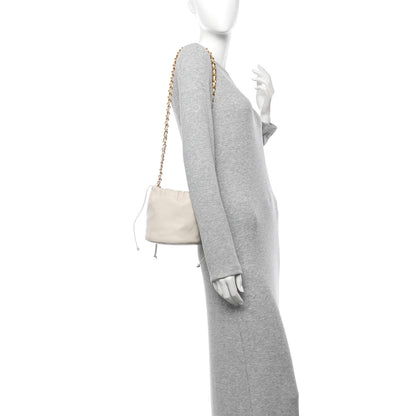 Khaite Smooth Calfskin Aria Bucket Bag Off White 2 of 9