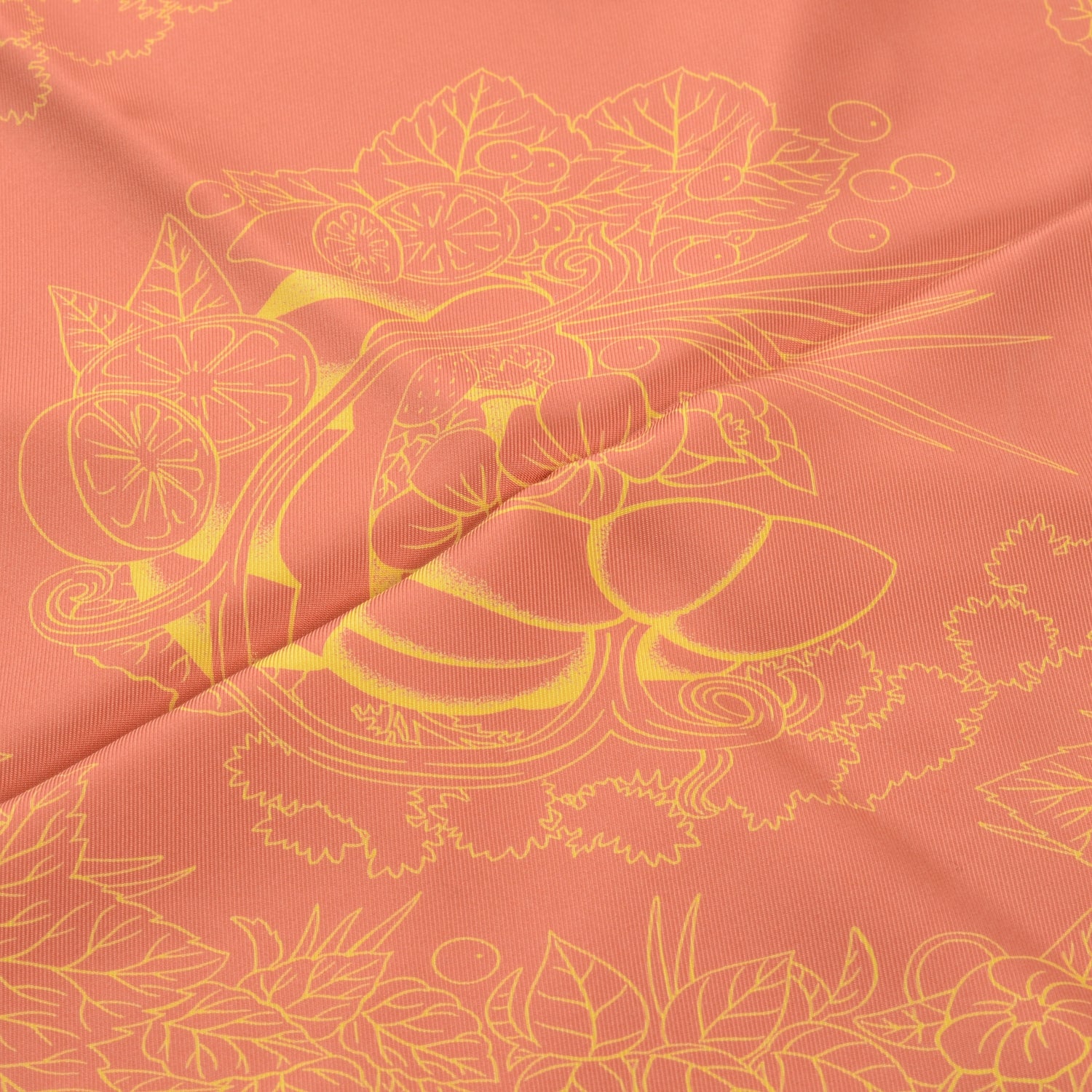Hermes Silk De La Citrouille A La Caleche Scarf 90 6 of 8