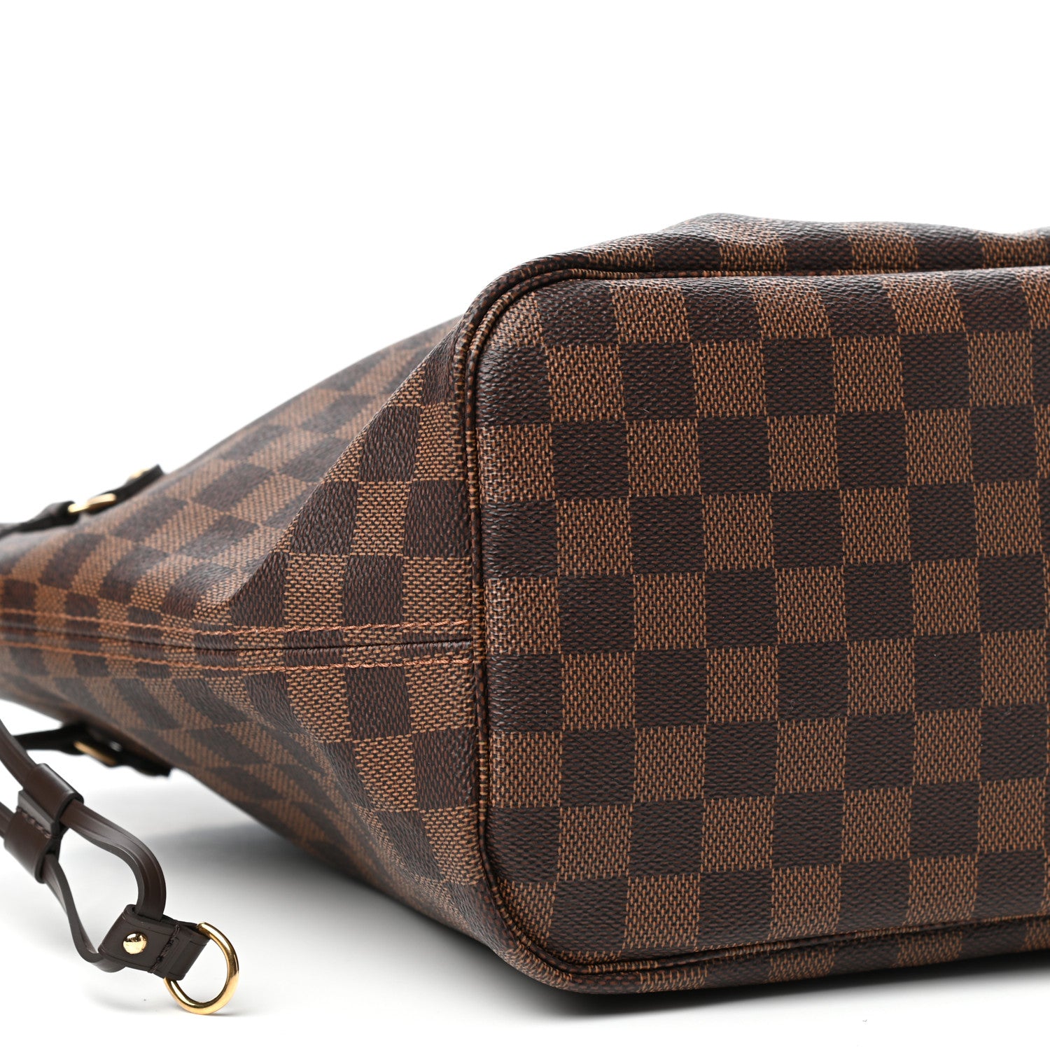 Louis Vuitton Damier Ebene Neo Neverfull MM Rose Ballerine 8 of 10