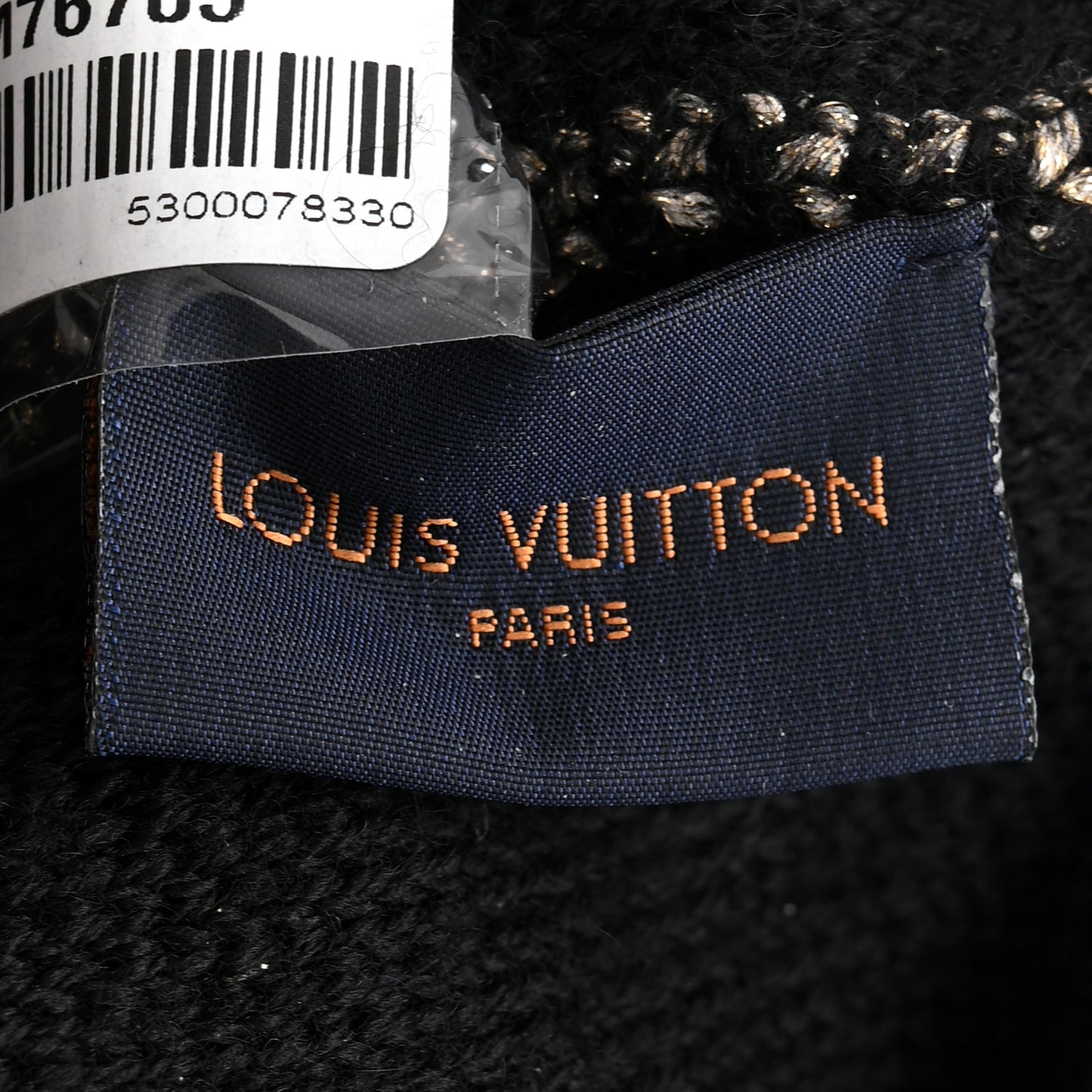 Wool Cashmere Warm Me Up Bonnet Beanie Hat Black