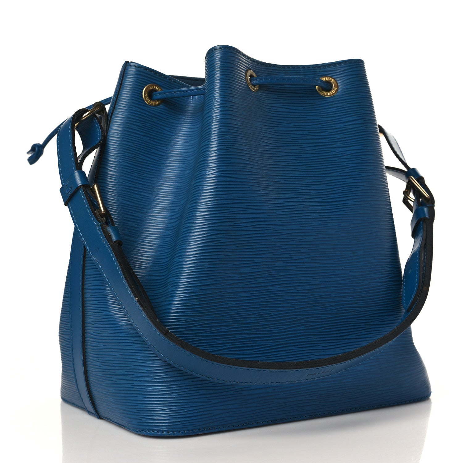 Louis Vuitton Epi Petit Noe Blue 3 of 10