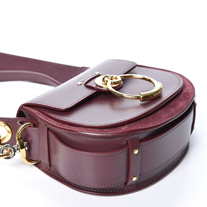 Chloe Calfskin Small Tess Bag Burnt Brown 3 of 8