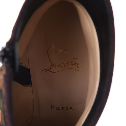 Christian Louboutin Veau Velours Moulamax 85 Booties 39 Black 5 of 8