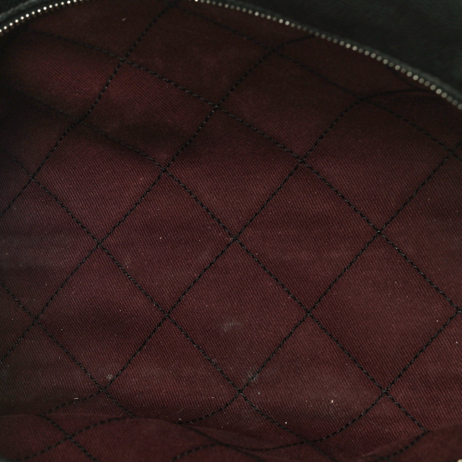 Chanel Caviar Quilted Small Deauville Bowling Bag Black 15 of 16