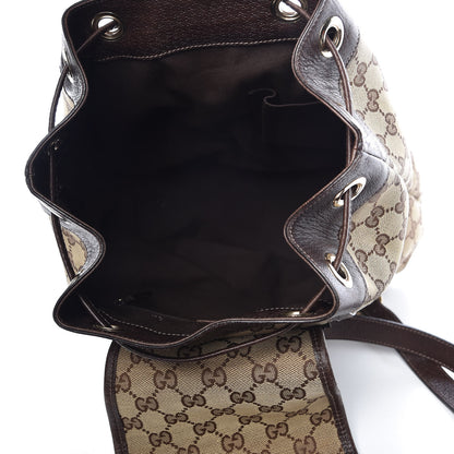 Gucci GG Monogram Flap Backpack Brown 5 of 19