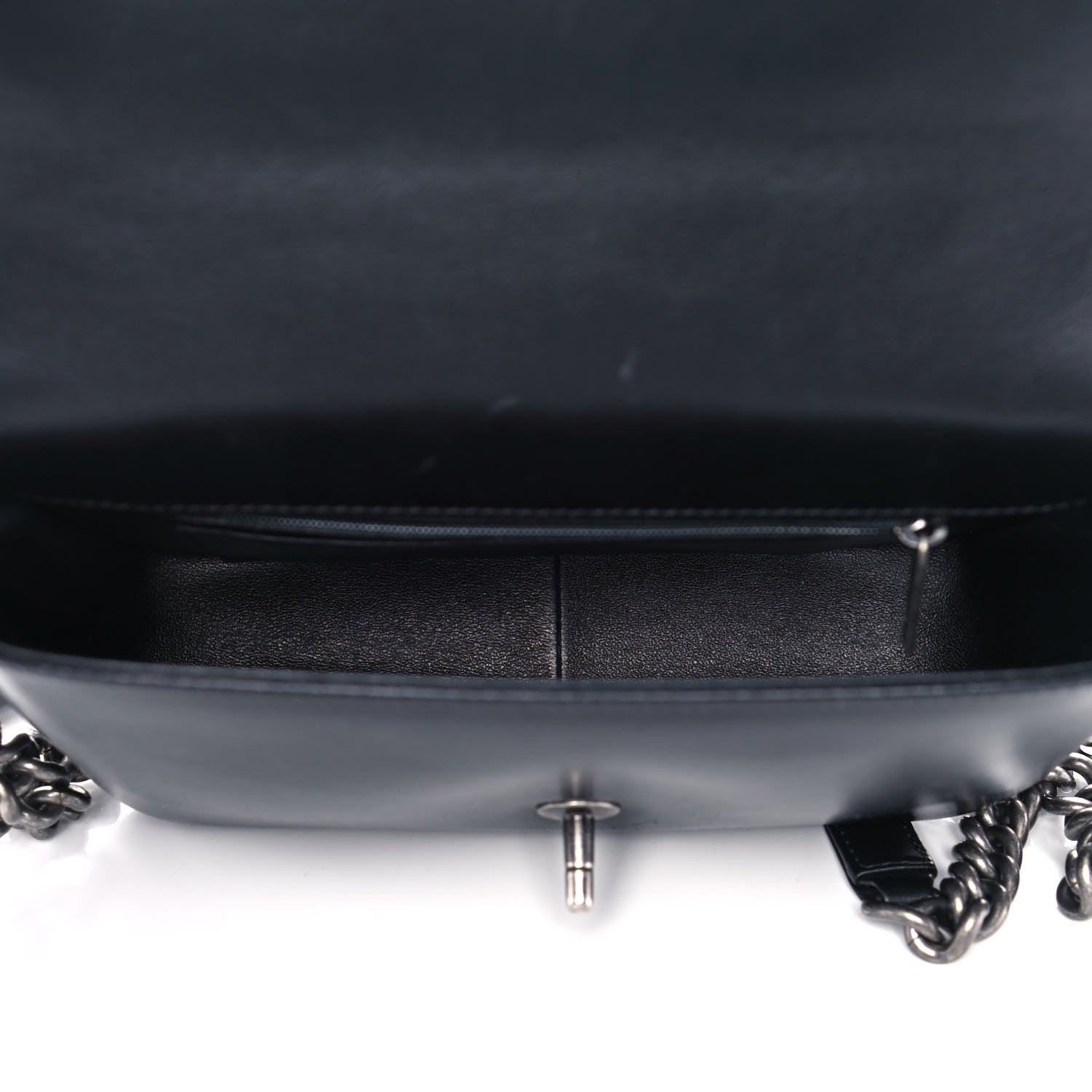 Chanel Calfskin Quilted Medium Rock My Shoulder Flap Black 4 of 12