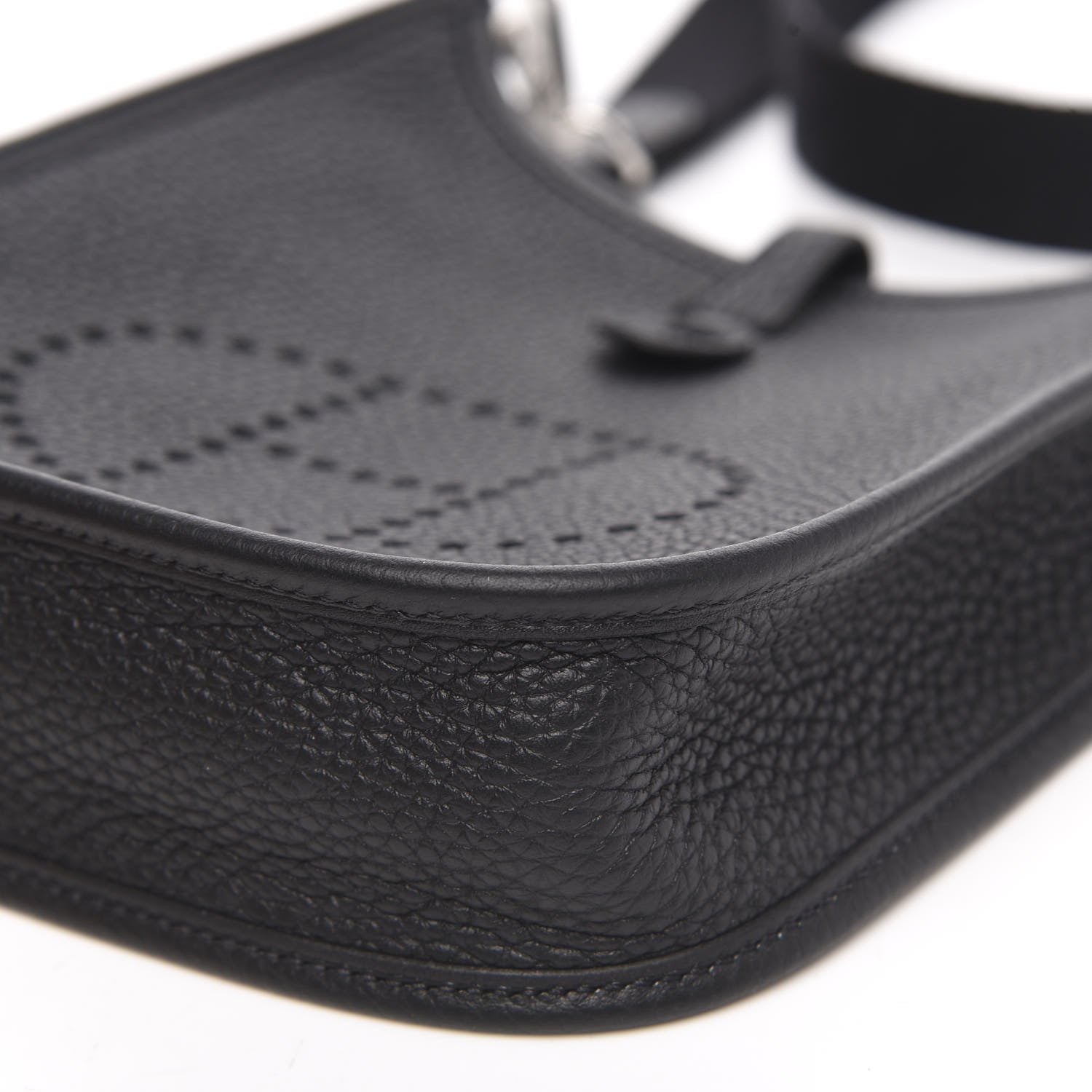 Hermes Taurillon Clemence Evelyne TPM Black 9 of 10
