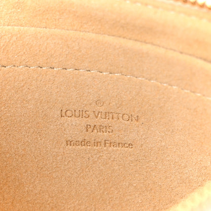 Louis Vuitton Damier Azur Trunks Labels Pochette Milla MM 7 of 15