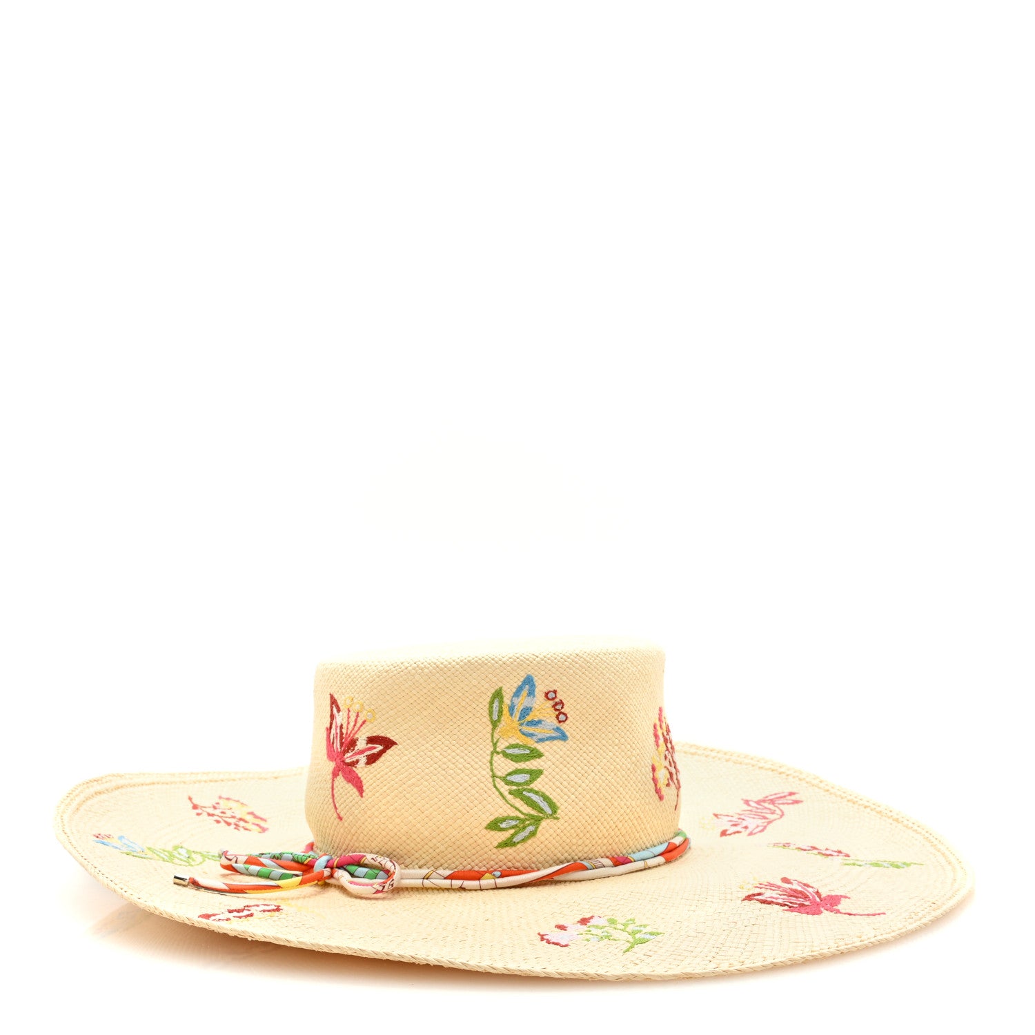 Hermes Straw Englantine Hat 59 Naturel 3 of 7