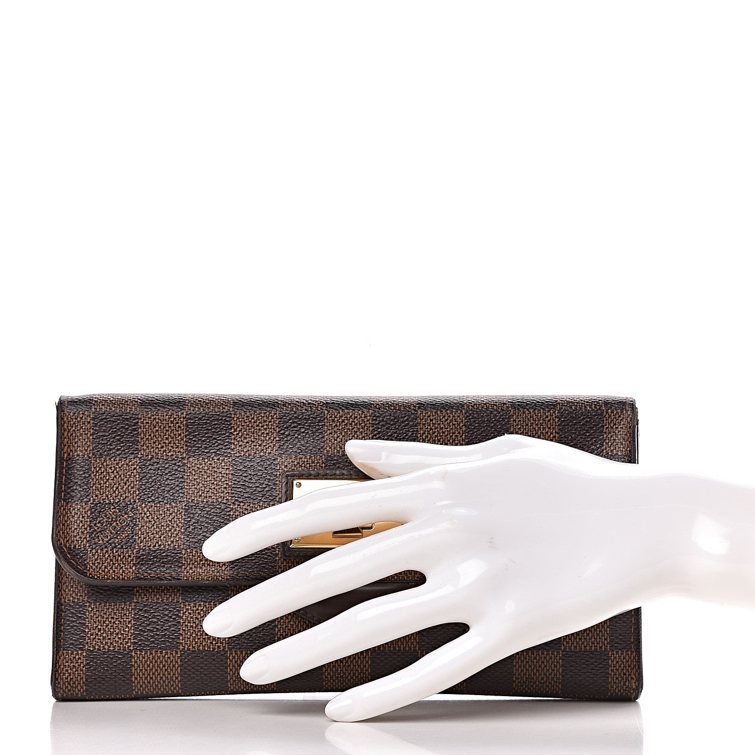Louis Vuitton Damier Ebene Rosebery Wallet 2 of 13
