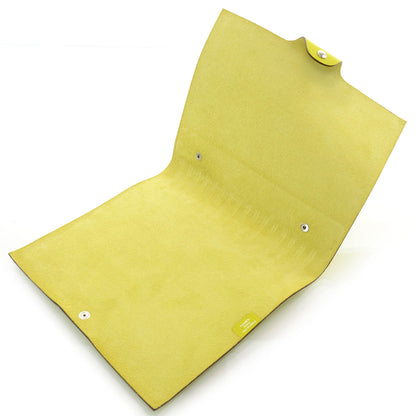 Hermes Togo Ulysse MM Notebook Cover Lime 3 of 6