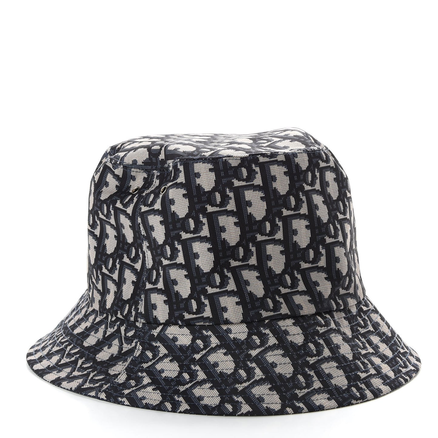 Oblique Reversible Teddy-D Brim Bucket Hat 57 Blue