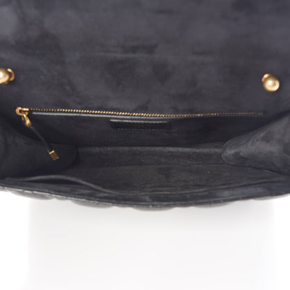 Christian Dior Lambskin Cannage Large Dioraddict Flap Bag Black 5 of 10