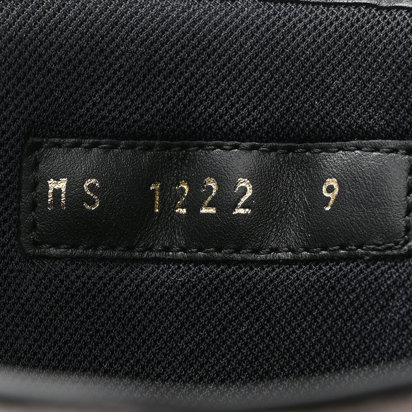 Calfskin Monogram Mens Rivoli High Top Sneakers 9 Black