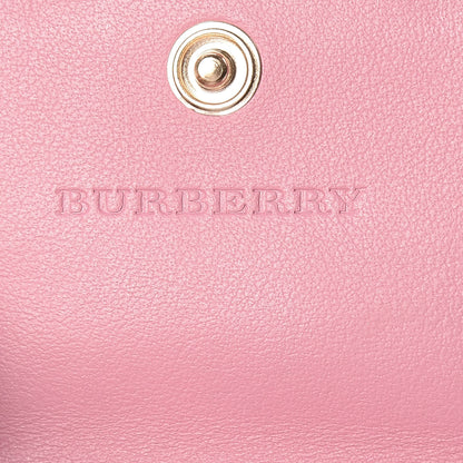 Burberry Metallic Grain Calfskin Buckle Card Case Pale Orchid 6 of 7