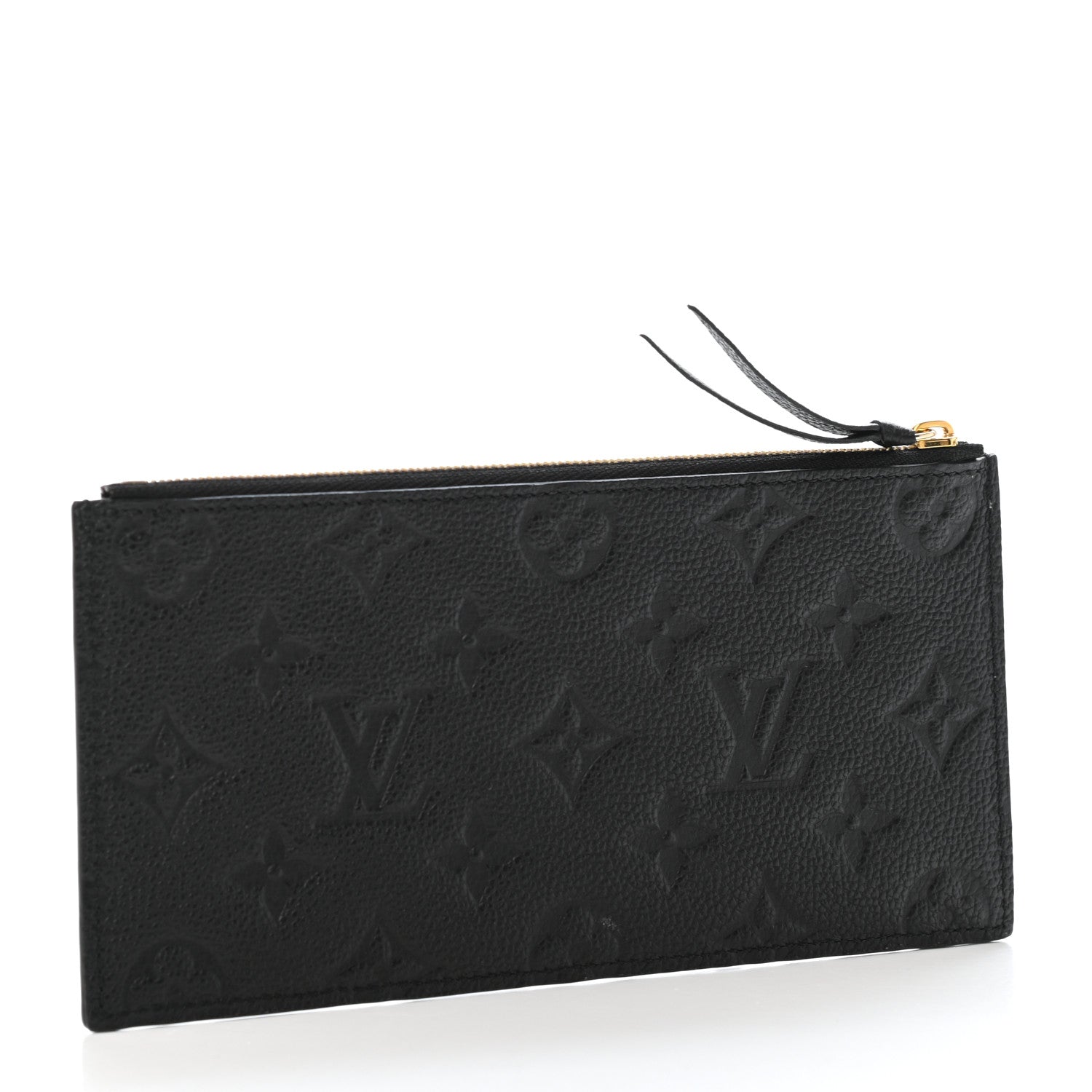 Louis Vuitton Empreinte Felicie Chain Wallet Zippered Insert Black 2 of 4