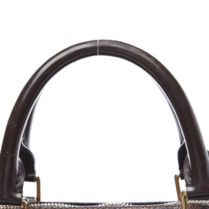 Louis Vuitton Damier Ebene Speedy Bandouliere 30 10 of 12