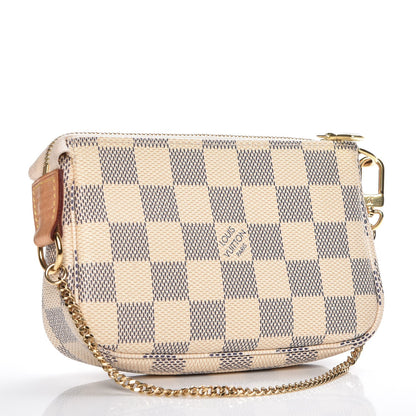 Louis Vuitton Damier Azur Mini Pochette Accessories 3 of 7