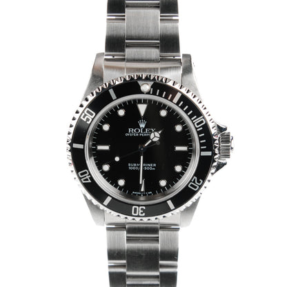 Rolex Stainless Steel 40mm Oyster Perpetual Submariner Date Watch Black 16610 1 of 6