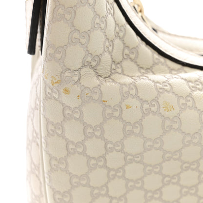Gucci Guccissima Medium Nice Hobo Off White 12 of 13