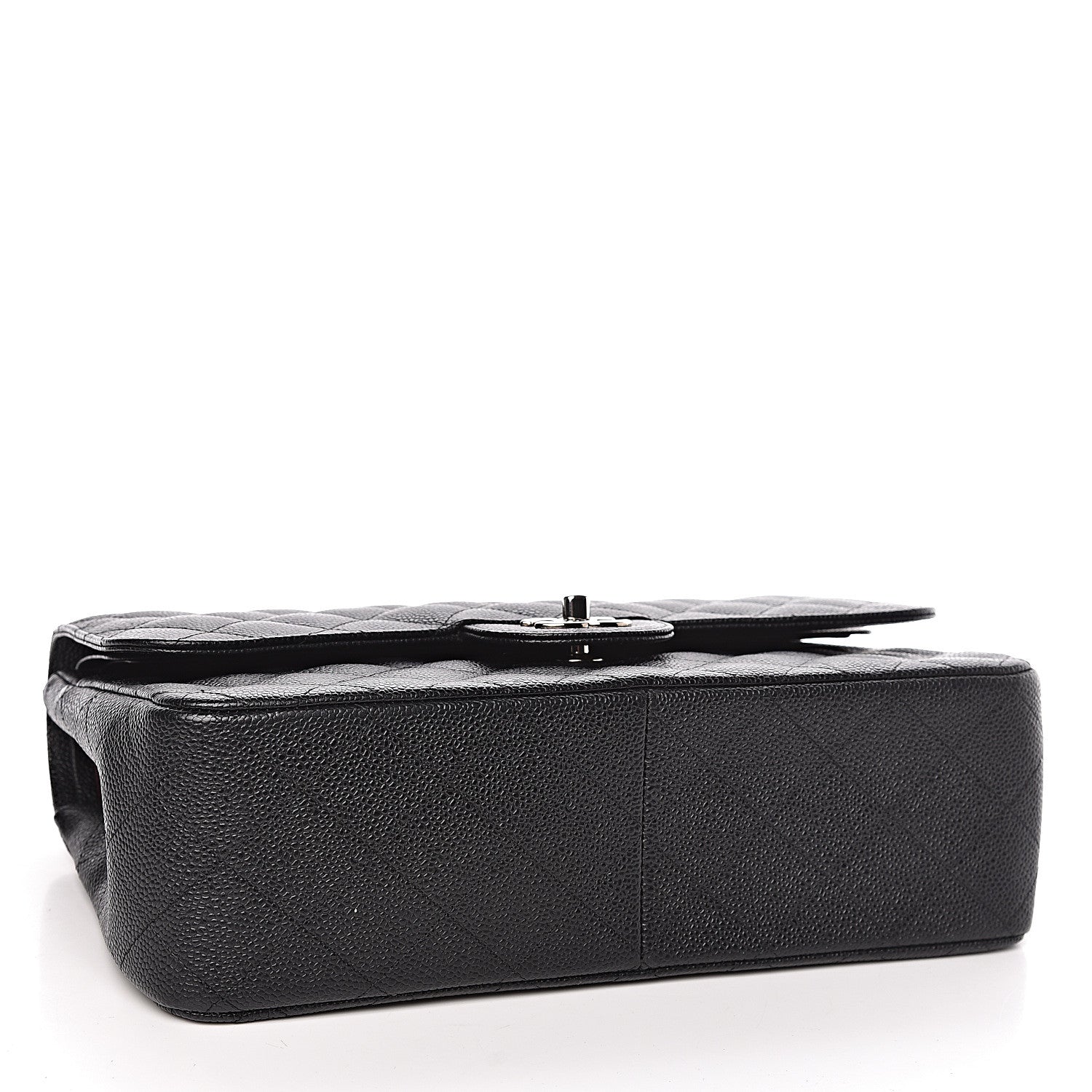 Chanel Caviar Quilted Jumbo Double Flap Black 4 of 11