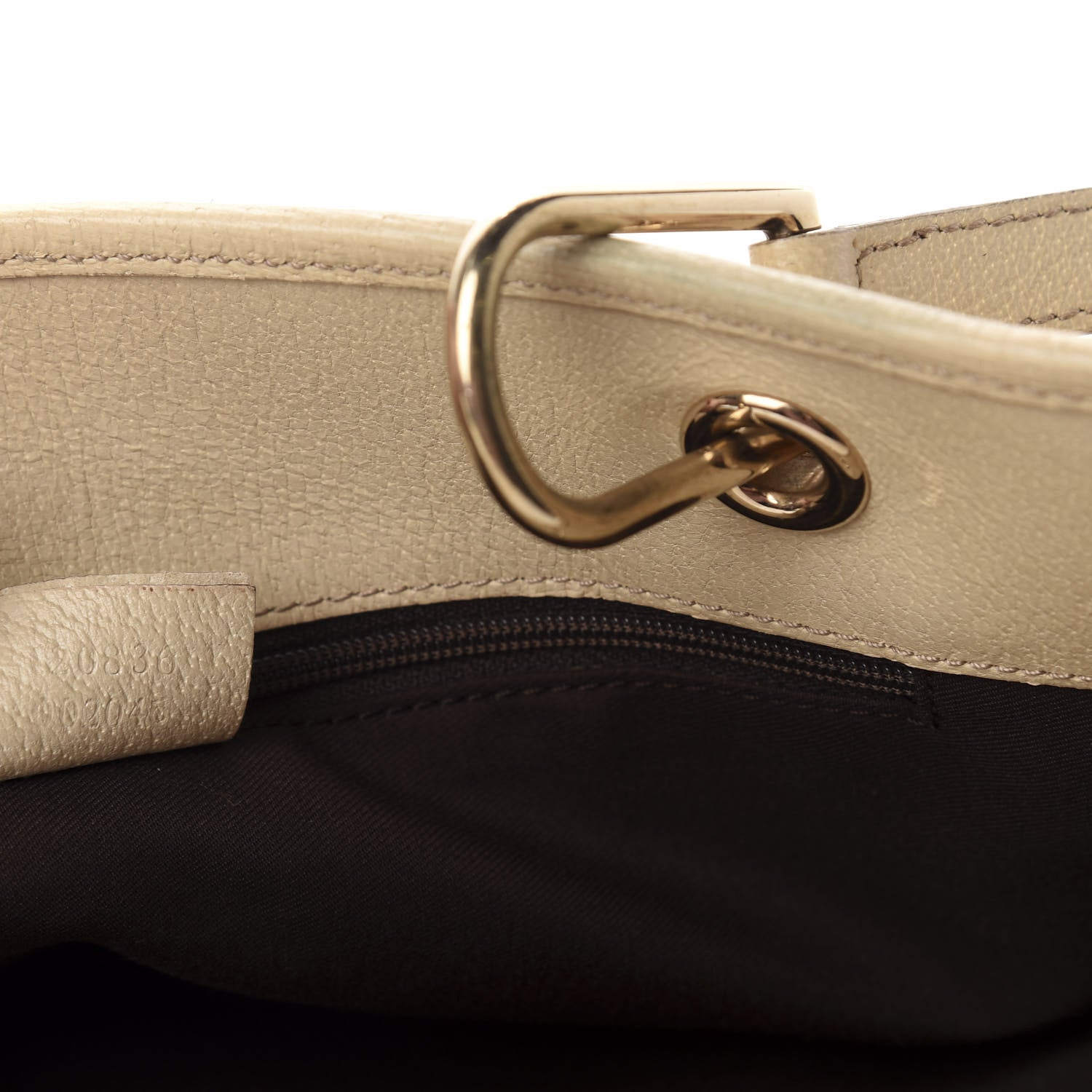 Gucci Monogram Large Eclipse Tote Beige White 10 of 13
