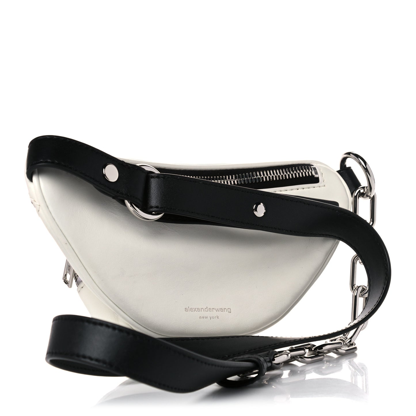 Lambskin Mini Attica Belt Bag White