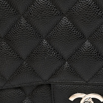 Chanel Caviar Quilted Maxi Single Flap Black 15 of 15