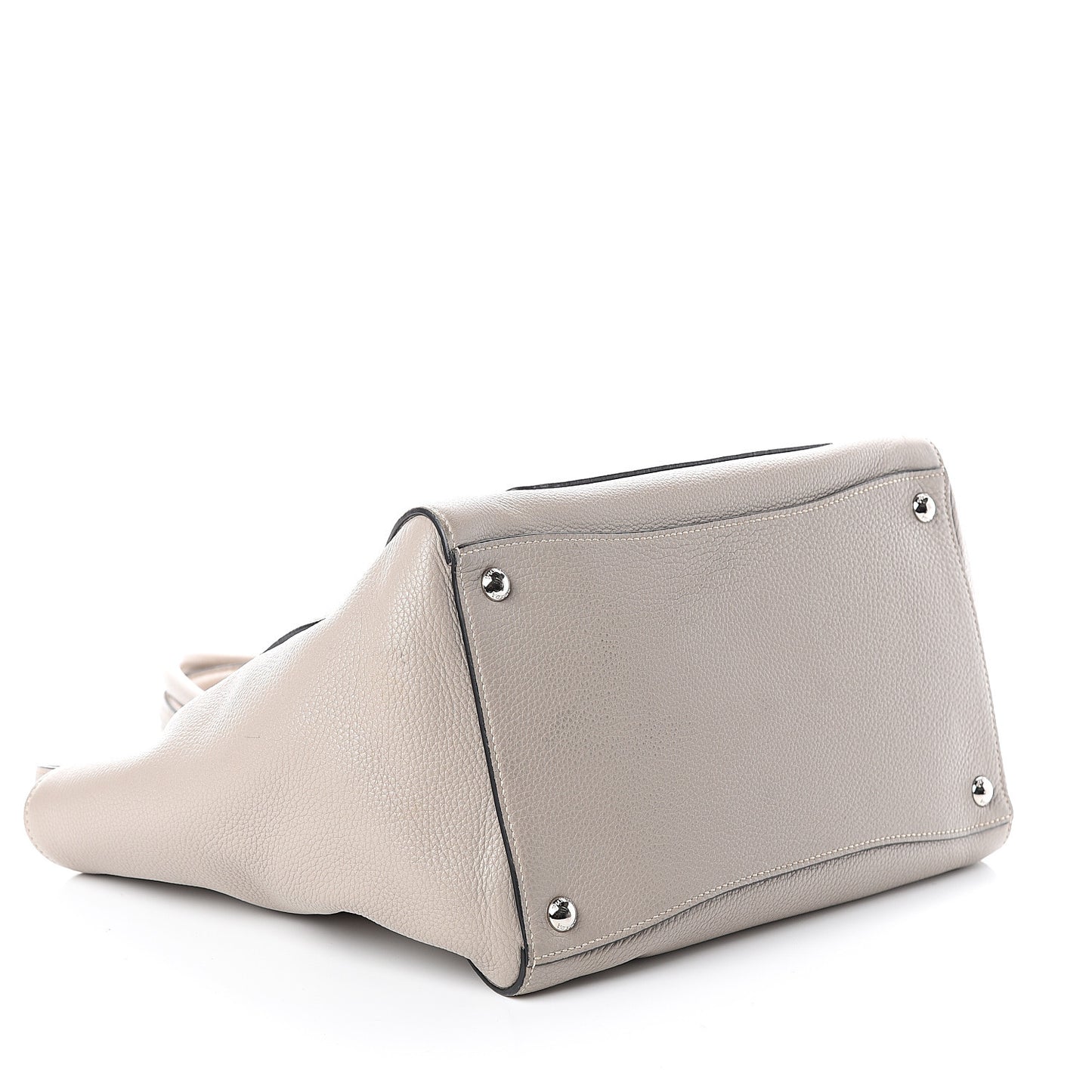 Vitello Phenix Shopping Tote Pomice