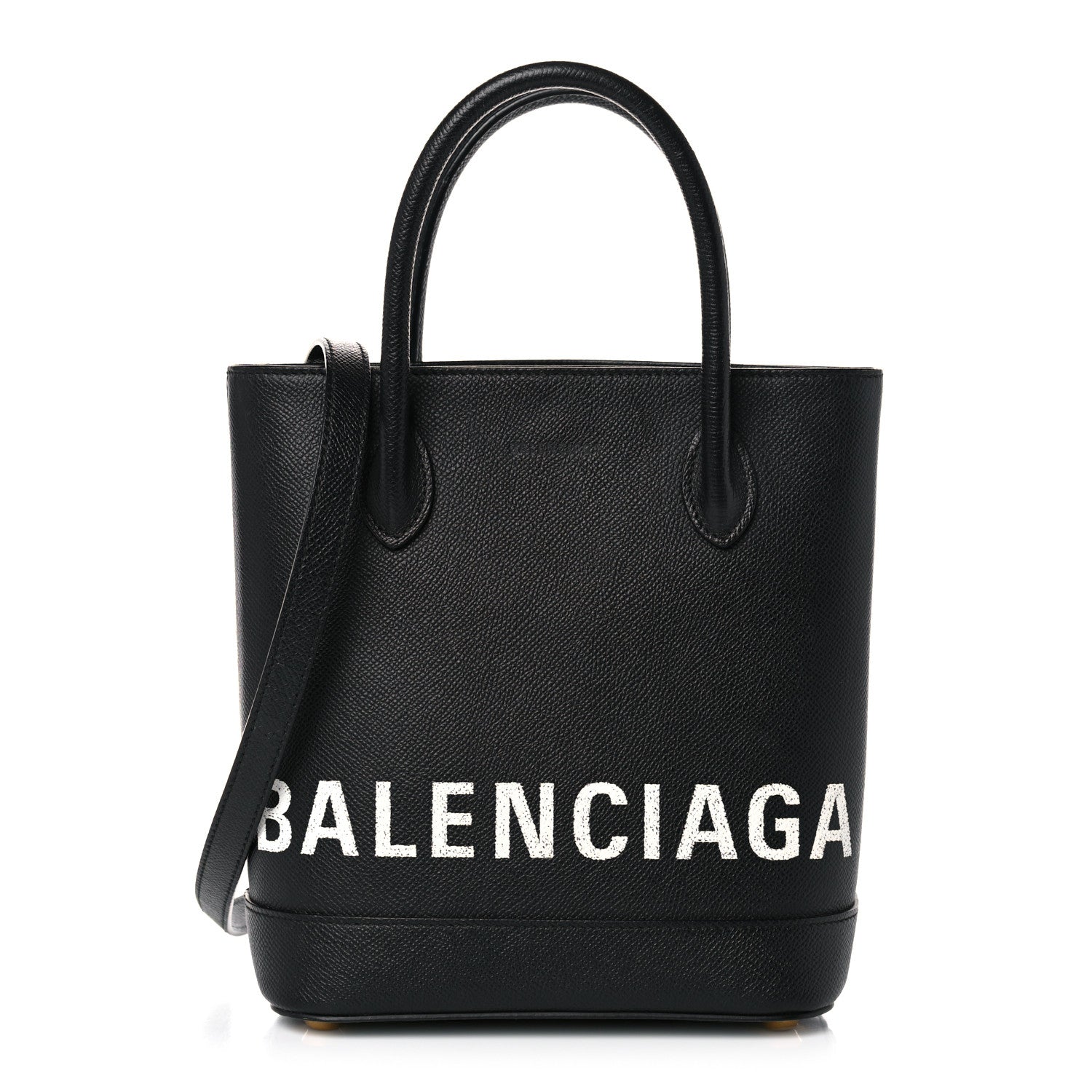 Balenciaga Grained Calfskin Ville Aj Tote XXS Black 1 of 18