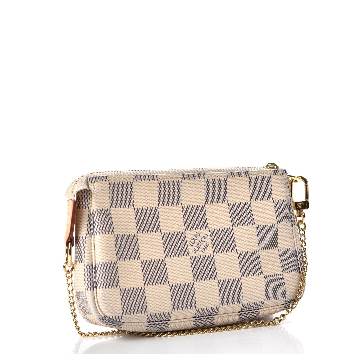 Louis Vuitton Damier Azur Mini Pochette Accessories 3 of 9