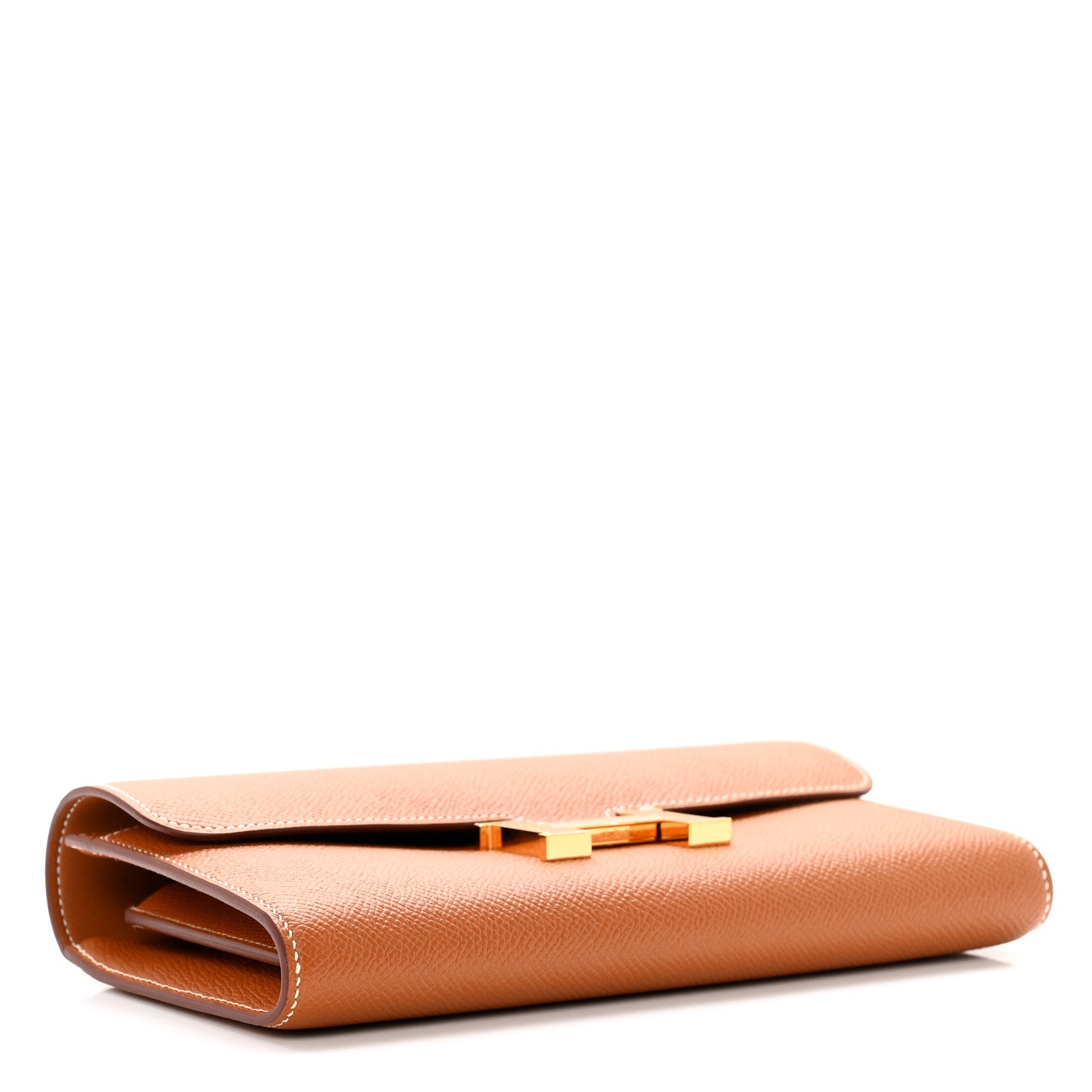 Hermes Epsom Constance Long Wallet Gold 4 of 7
