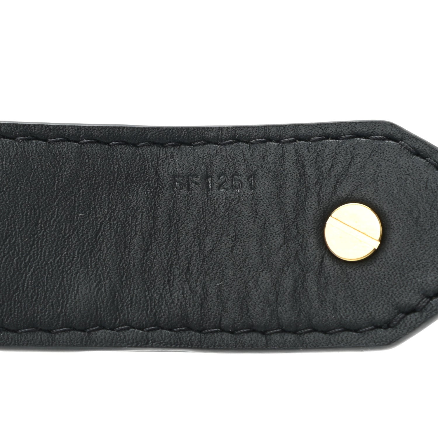 Louis Vuitton Reverse Monogram Bandouliere Shoulder Strap XL Black 5 of 5