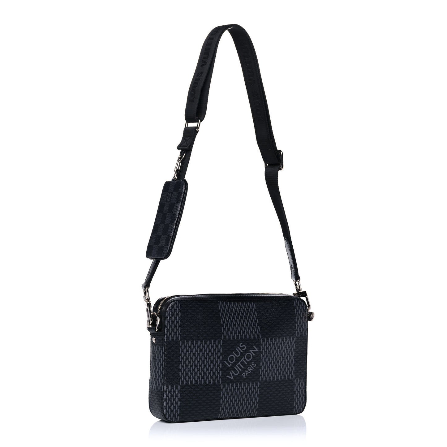 Damier Graphite 3D Trio Messenger