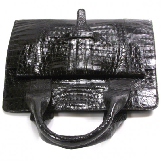 Nancy Gonzalez Crocodile Large Tote Black 6 of 9