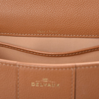 Delvaux Grained Calfskin Mini Brillant Satchel Natural 8 of 10