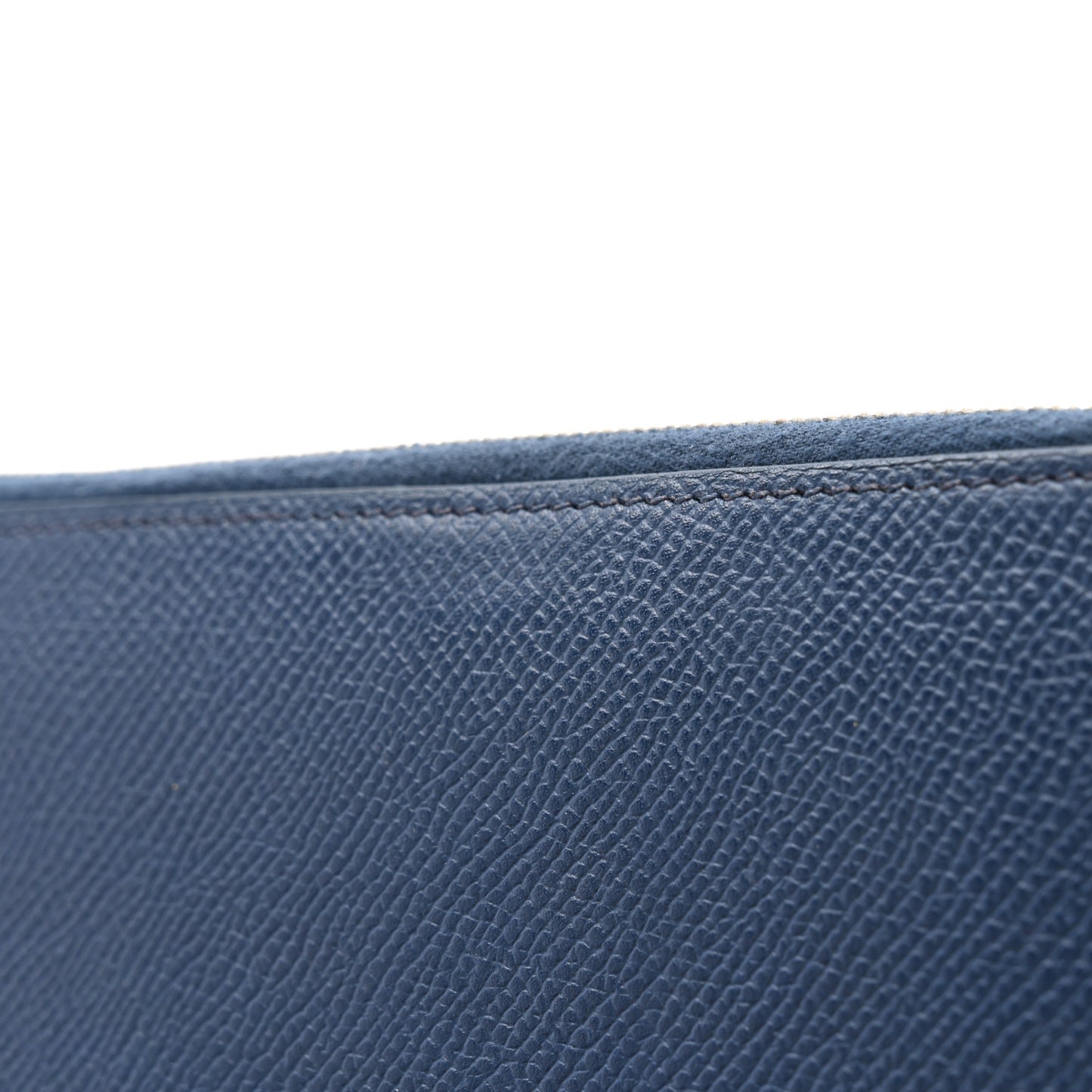 Epsom Silk'In Wallet Bleu Saphir