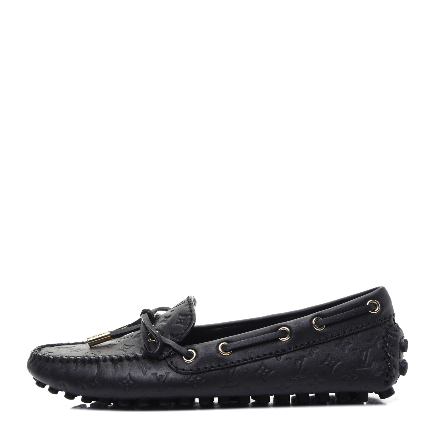 Louis Vuitton Empreinte Gloria Loafers 34 Black 1 of 10