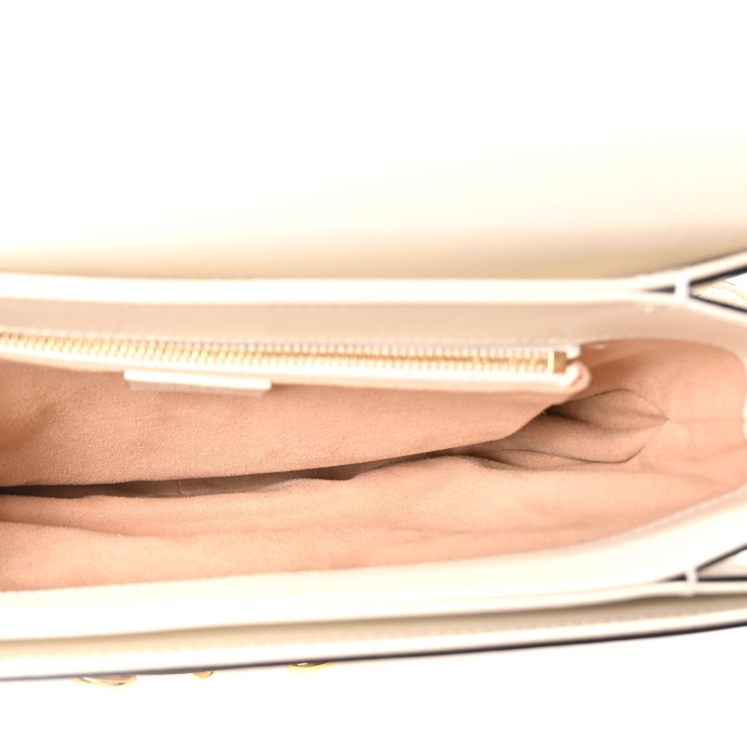 Gucci Azalea Calfskin Horsebit 1955 Shoulder Bag Mystic White 5 of 10