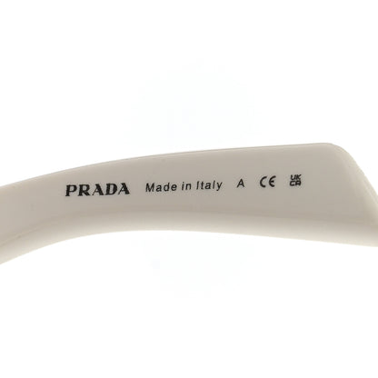Prada Acetate Symbole Sunglasses SPR A19 White 6 of 8