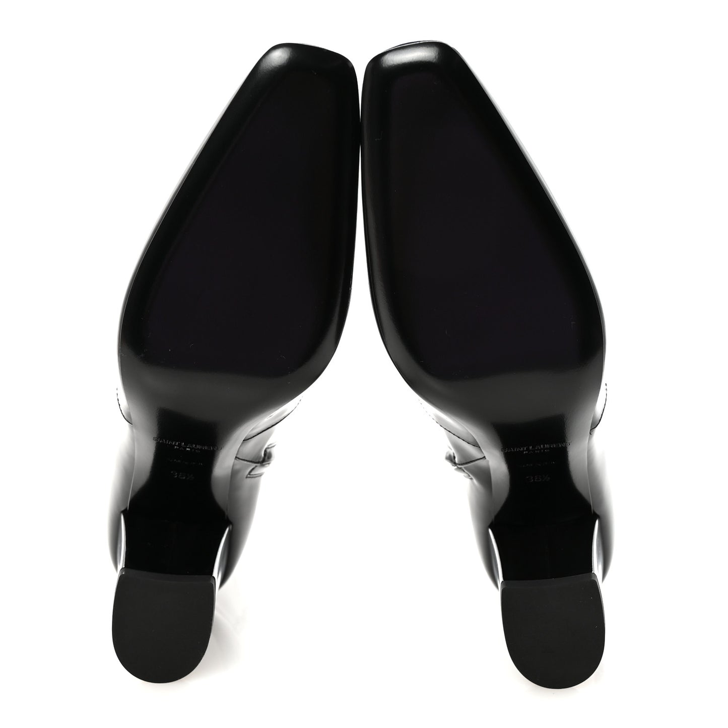 Vitello Marilyn Betty 70 Ankle Zip Boots 36.5 Black