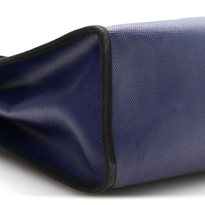 Hermes Toile H Berline Vache Hunter Herbag Zip PM 31 Bleu Saphir Black 10 of 11