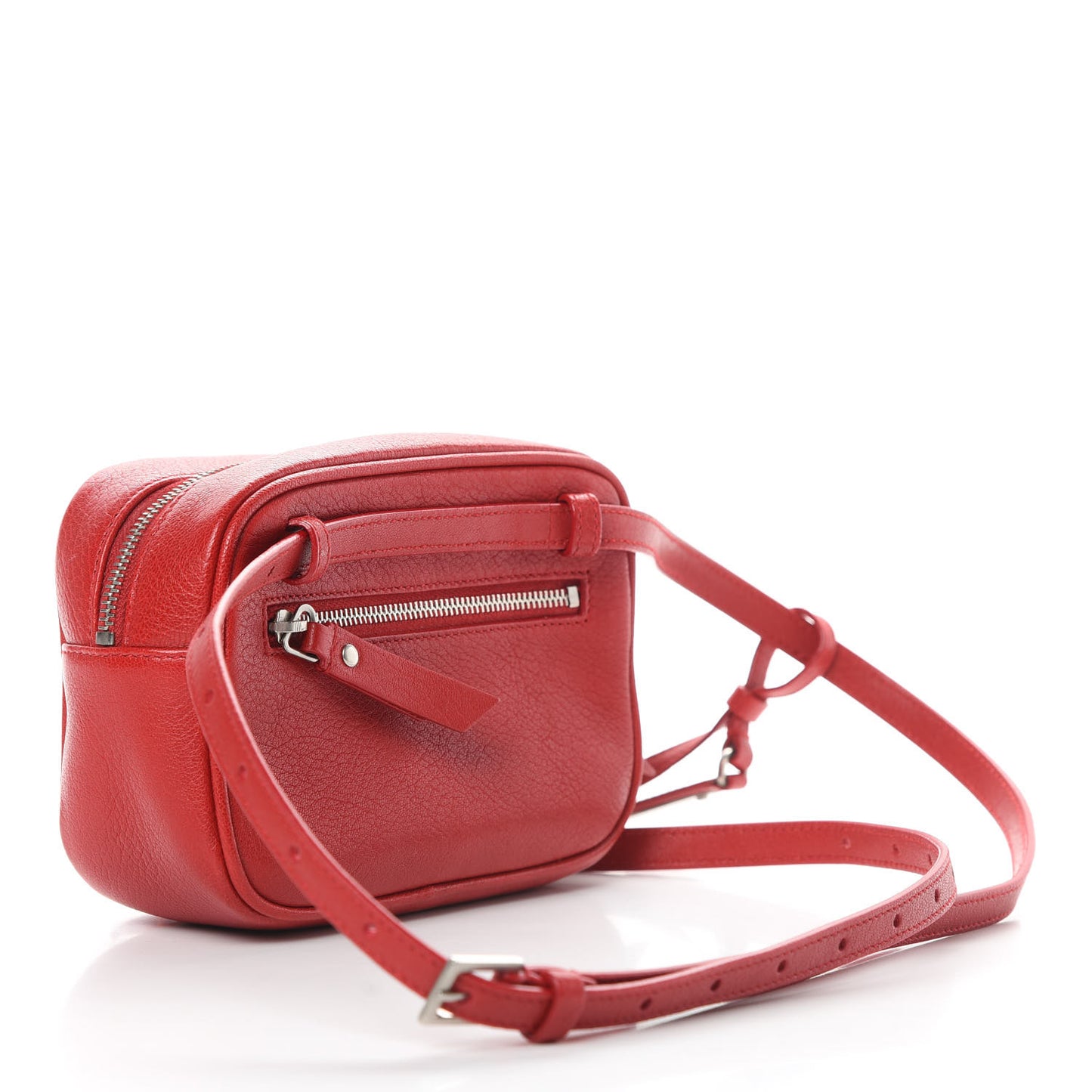Lambskin Monogram Lou Belt Bag Red
