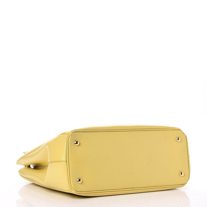 Prada Saffiano Vernice Tote Ananas 4 of 12