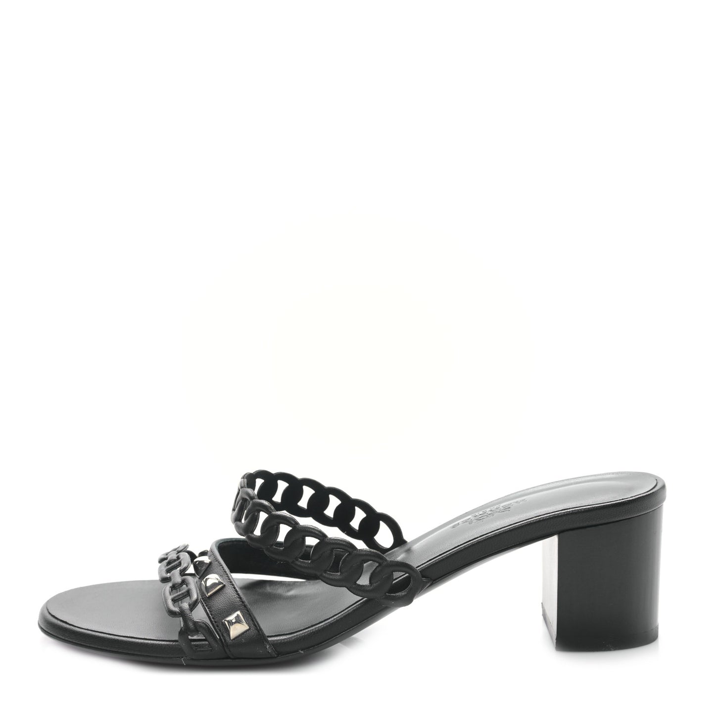 Nappa Ajaccio Sandals 37.5 Black
