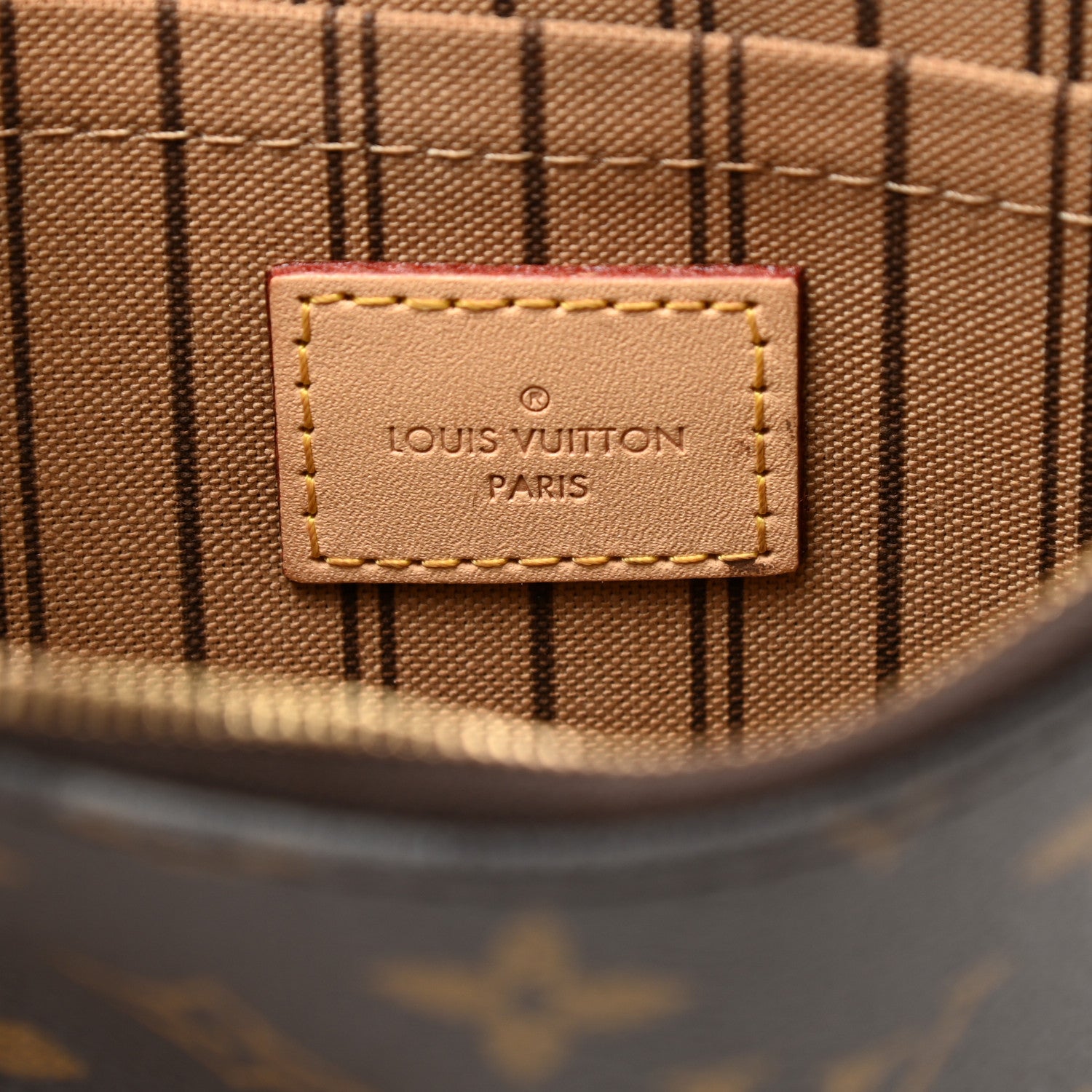 Louis Vuitton Monogram Neverfull MM GM Pochette 6 of 11