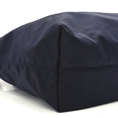 Burberry Nylon Logo Small Ardwell Tote Navy 11 of 12